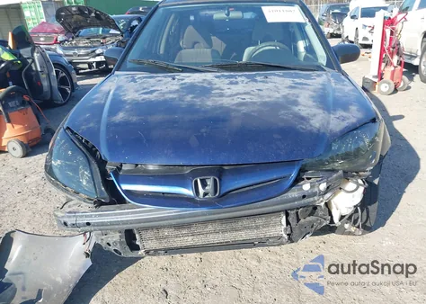 2005 Honda Civic Lx из США, поврежденный, VIN JHMES165X5S005371